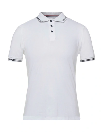 Shop Freedomday Man Polo Shirt White Size Xs Cotton