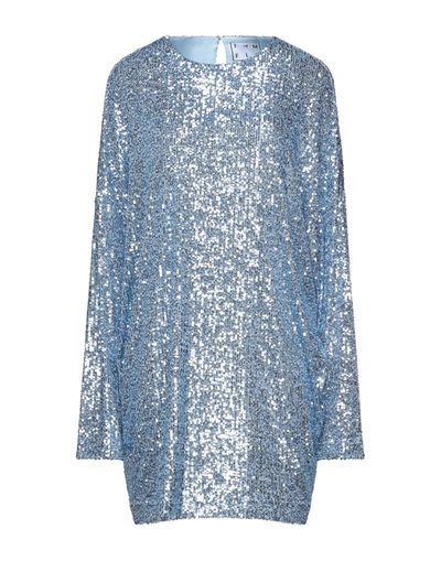Shop In The Mood For Love Short Dresses In Pastel Blue