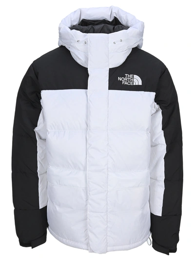 Shop The North Face North Face Himalayan Insulated Parka In White Black