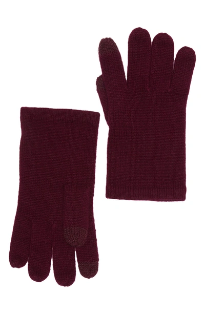 Shop Phenix Cashmere Knit Gloves In 601brd