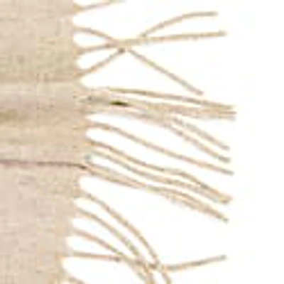 Kinalba Oban Fawn Cashmere Scarf In Cashmere