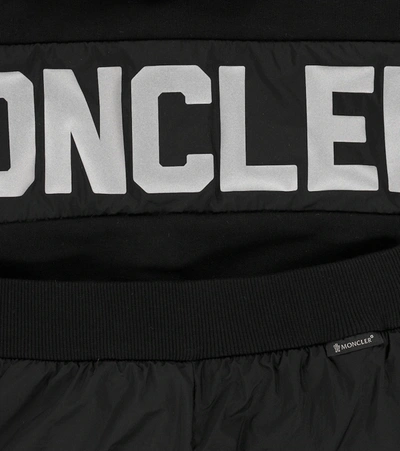 Shop Moncler Logo Tracksuit In Black