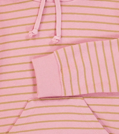 Shop Morley Krane Softstripe Cotton-blend Sweatshirt In Pink