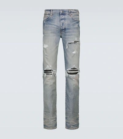 Shop Amiri Mx1 Jeans In Blue