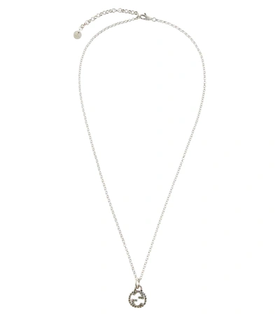 Shop Gucci Interlocking G Sterling Silver Necklace