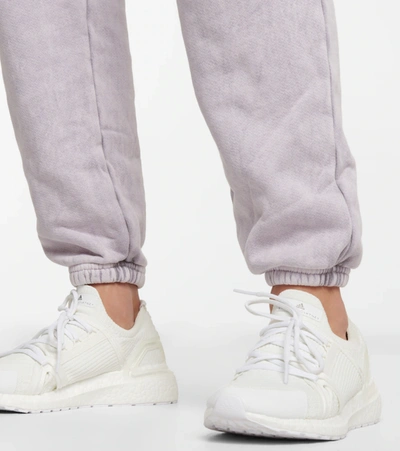 Les Tien Cotton-fleece Sweatpants In Purple