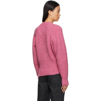 Shop Isabel Marant Rosy Knit Sweater In Pink