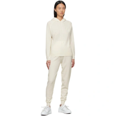 Shop Max Mara Wool Delta Lounge Pants In Silk