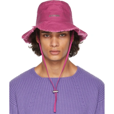 jacquemus hat pink