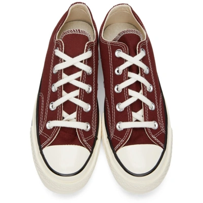 Converse Chuck Taylor® All Star® Leather Low Top Sneaker (women) In Deep  Bordeaux Leather