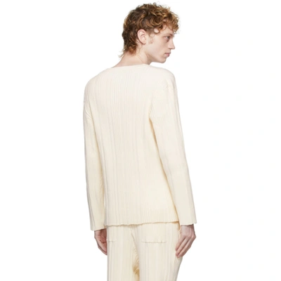 Shop A-cold-wall* Ribbed Beam ヘンリー In Warm White