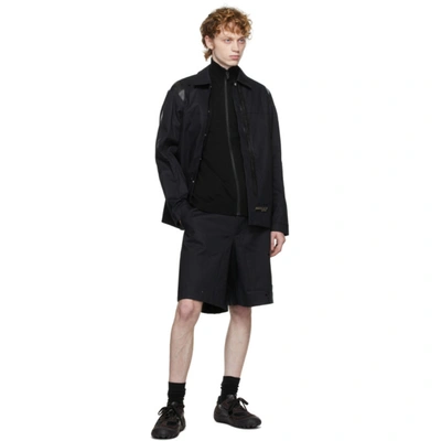 Shop A-cold-wall* Mackintosh Edition Cotton Shorts In Black