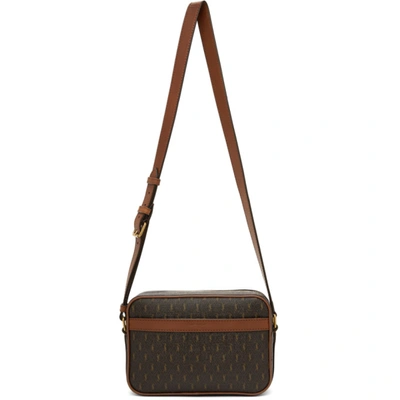 Saint Laurent Le Monogramme Camera Bag In Monogram Canvas And Smooth Leather  in Natural for Men