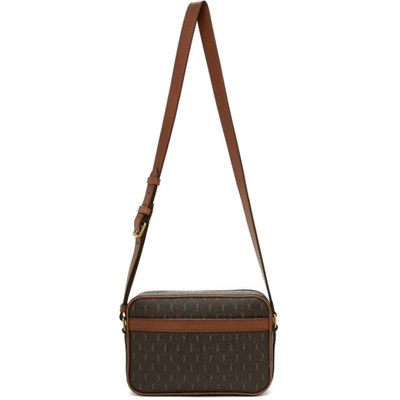 Saint Laurent Men's Le Monogramme Satchel Bag - Brown - Messenger