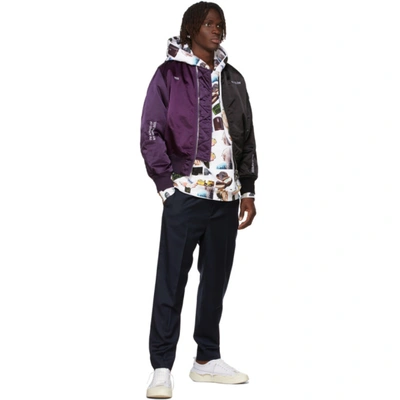 Shop Etudes Studio White Martine Syms Edition Racing All Over Hoodie In All Over Ms