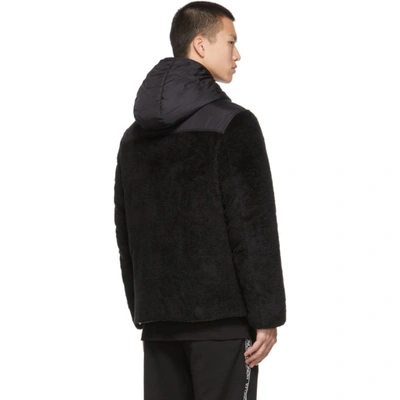 Shop Moncler Genius 2 Moncler 1952 Reversible Black Down Hamura Jacket