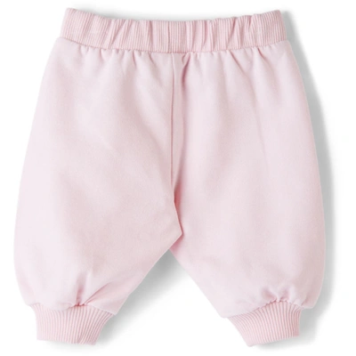 Shop Versace Baby Pink Branded Tracksuit Set