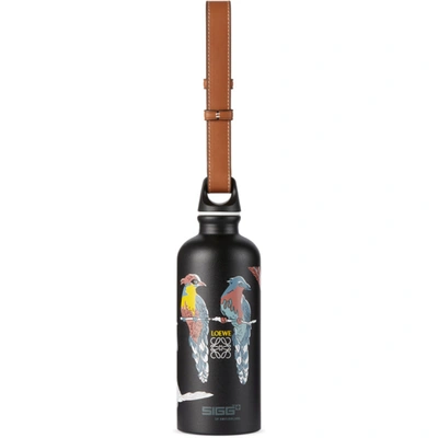 Shop Loewe Black Sigg Edition Paula's Ibiza Parrot Water Bottle, 600 ml