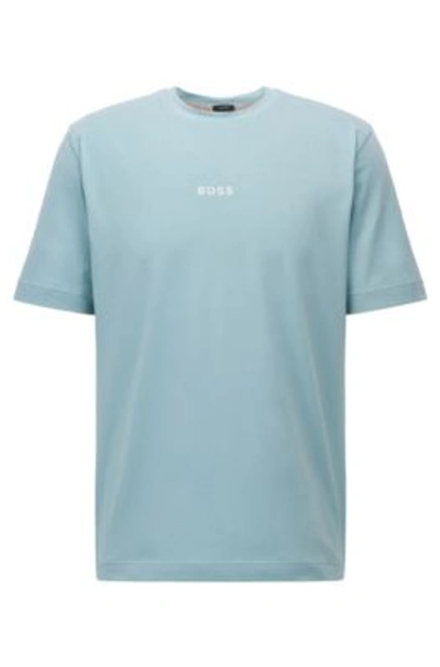 Shop Hugo Boss Turquoise Men's T-shirts Size S