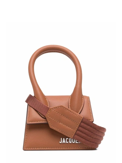 Shop Jacquemus Brown Le Chiquito Homme Mini Bag