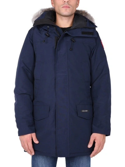 Shop Canada Goose "langford" Parka In Blue