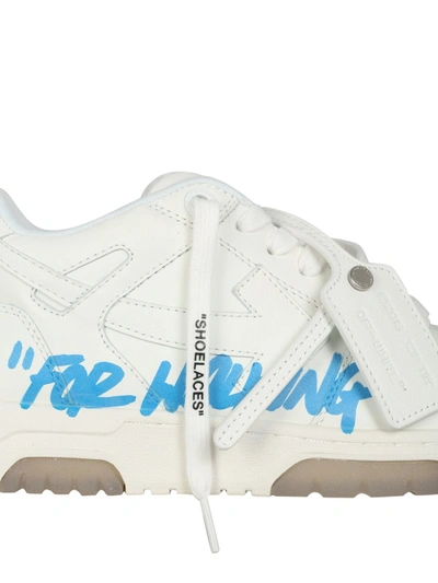 Off-white Out Of Office For Walking Script Runner Sneakers In White