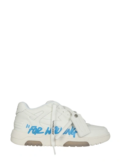Off-white Out Of Office For Walking Script Runner Sneakers In White
