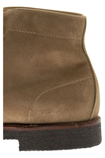 Shop Alden Shoe Company Alden Smooth Toe Commando Sole Boot In Tan