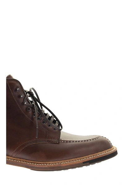 Shop Alden Shoe Company Alden Tanker Boot In Brown