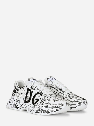 Shop Dolce & Gabbana White Daymaster Sneakers