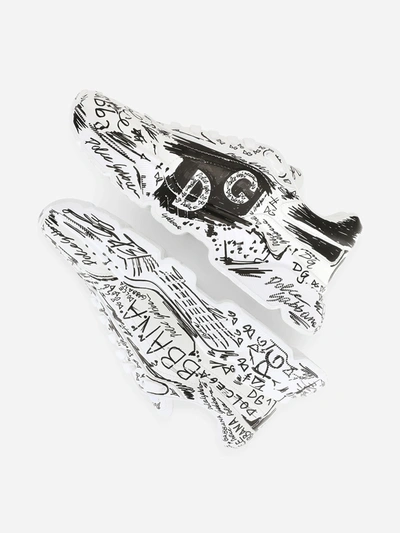 Shop Dolce & Gabbana White Daymaster Sneakers