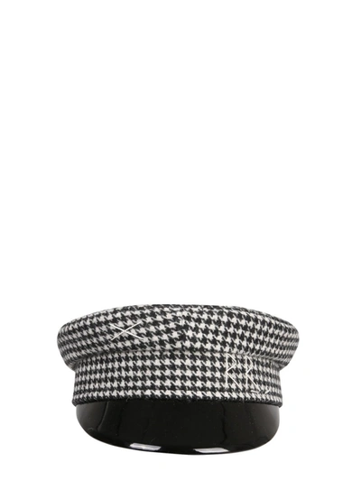 Shop Ruslan Baginskiy Baker Boy Hat In Multicolour