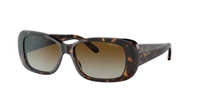 Shop Vogue Eyewear Woman Sunglasses Vo2606s In Polar Brown Gradient