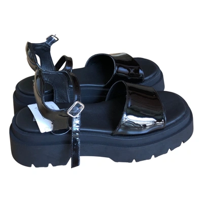 Pre-owned Miista Pauline Leather Sandals In Black | ModeSens