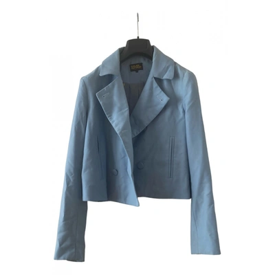 Pre-owned Opening Ceremony Jacket In Blue