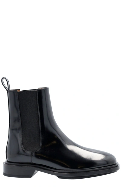 Shop Apc A.p.c. Charlie Chelsea Boots In Black