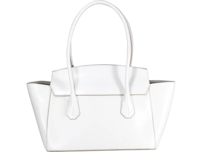Shop Bally Sandah Tote Bag In White