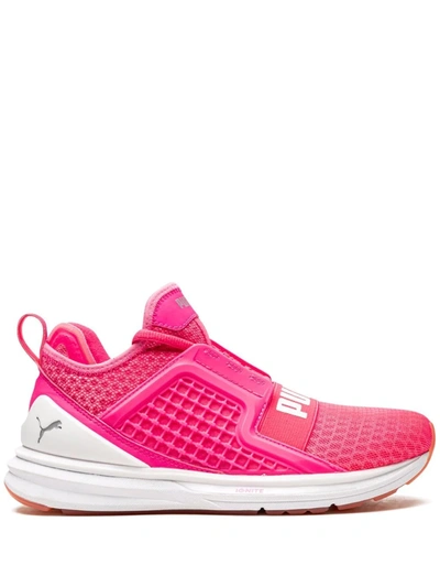 Shop Puma Ignite Limitless Sneakers In 粉色