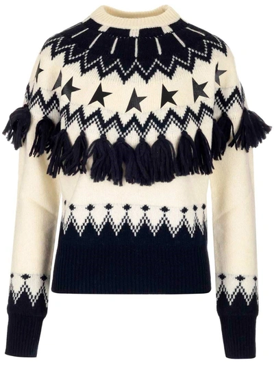 Shop Golden Goose Deluxe Brand Deidra Norway Jacquard Knitted Jumper In Multi