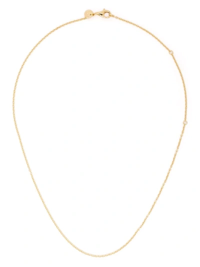 Shop Tom Wood Rolo-chain 1.8 Mm Necklace In 金色