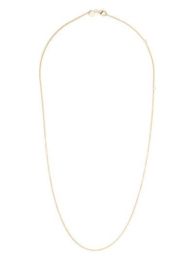Shop Tom Wood Rolo Chain Necklace In 金色