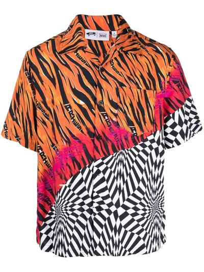 VANS X ARIES DISTORTED CHECK SHIRT 