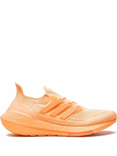 Shop Adidas Originals Ultraboost 21 Low-top Sneakers In Orange