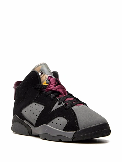 Shop Jordan Air  6 Retro "bordeaux" Sneakers In Black
