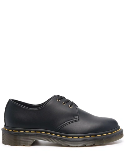 Shop Dr. Martens' 1461 3 Eyelet Smooth Lace-up Shoes In 黑色