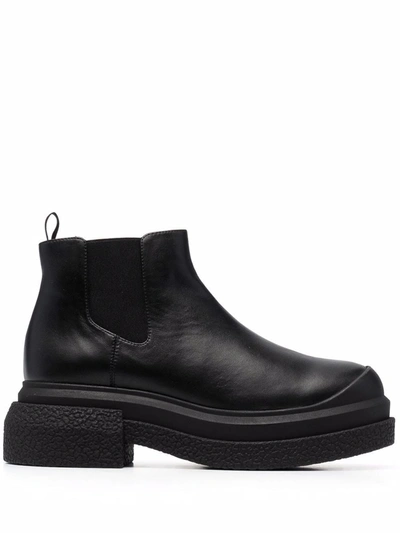 Shop Stuart Weitzman Charli Ankle Boots In 黑色
