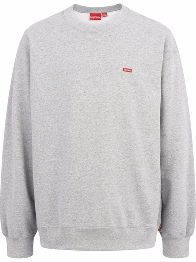 Supreme Box Logo Crewneck "Heather Grey"