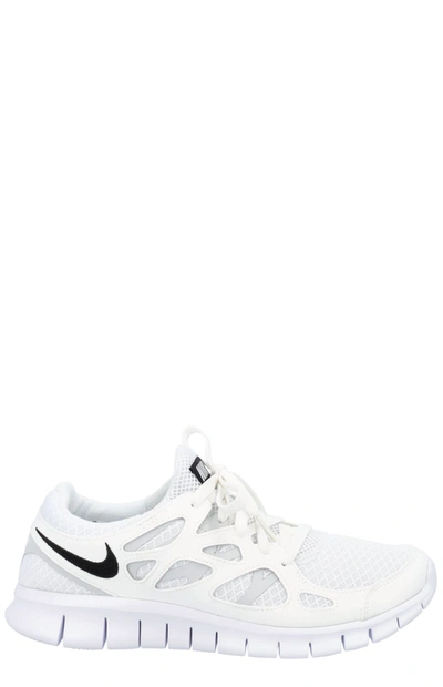 Shop Nike Free Run 2 Sneakers In White