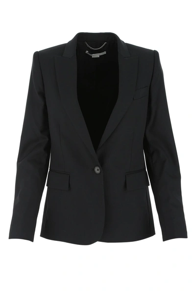 Shop Stella Mccartney Mattea Single Breasted Blazer In Black