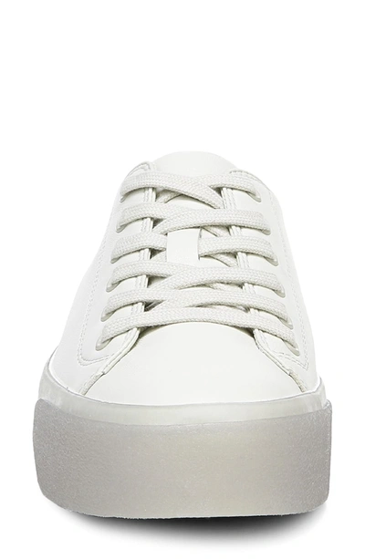 Shop Vince Heaton Platform Sneaker In Off White